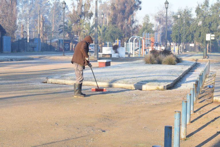 Junio cerró el mes con el día más  Frío del 2025 en la región del maule