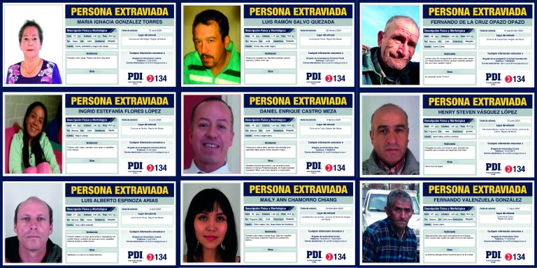 Además de concejala otras ocho personas están desaparecidas en el Maule en los tres últimos años