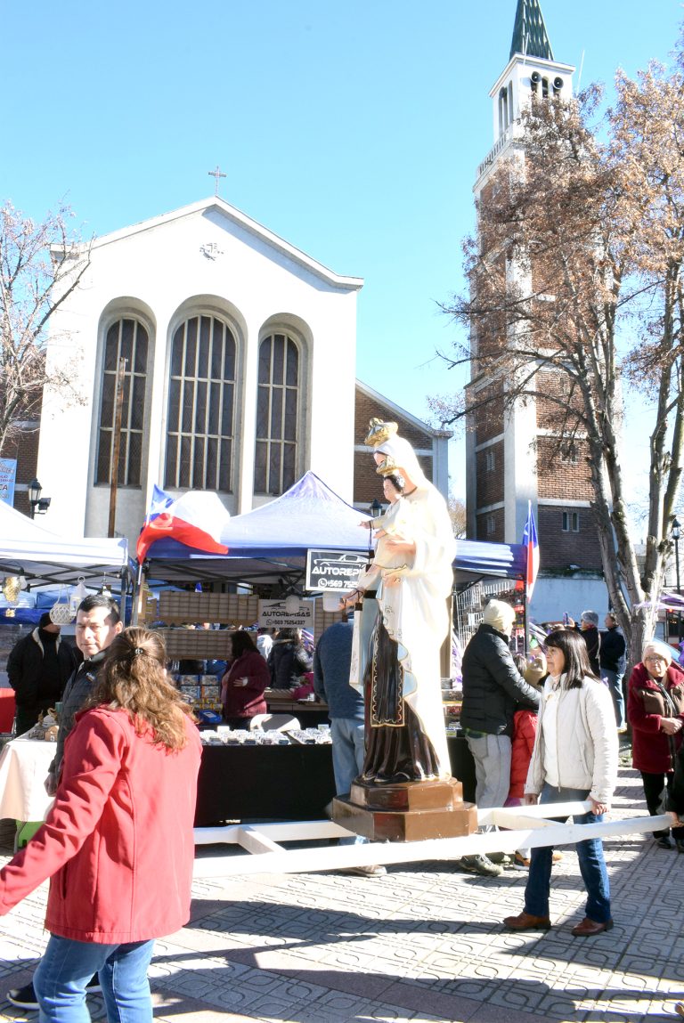 En la capital regional  también se celebró en grande  a la Virgen del Carmen