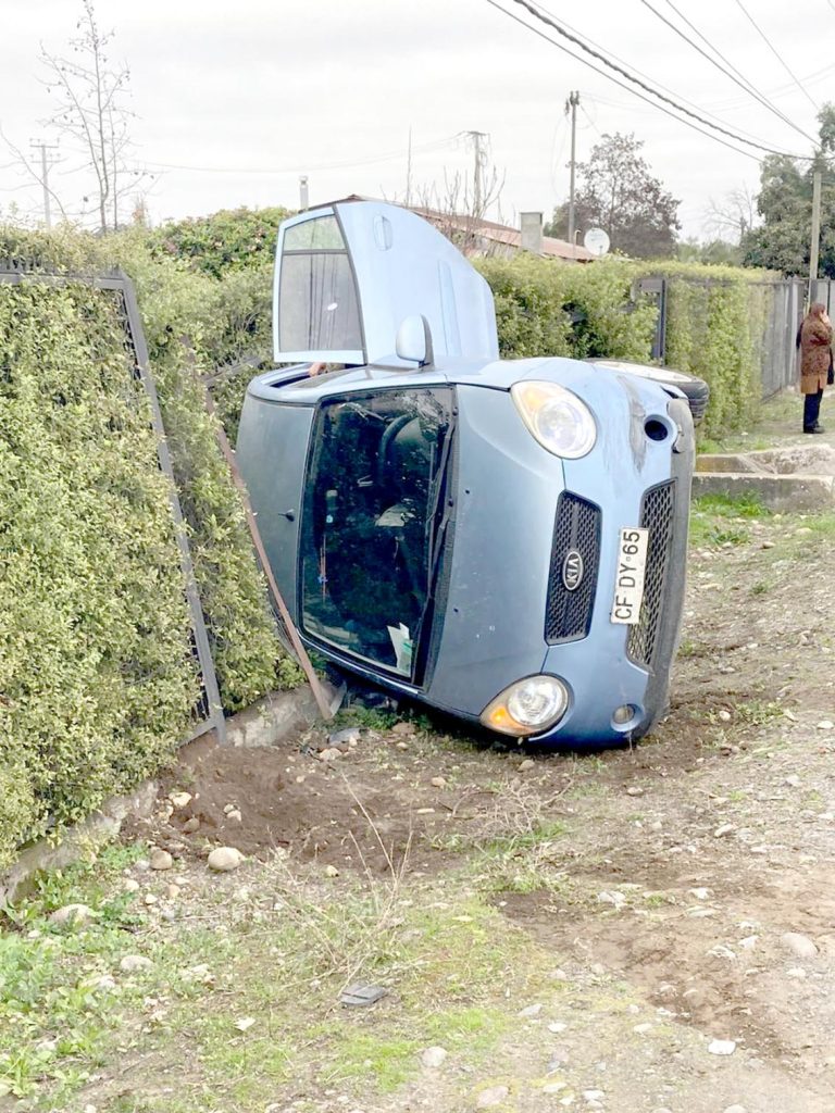 Nuevo accidente en la denominada “Curva de la Muerte” de Sarmiento