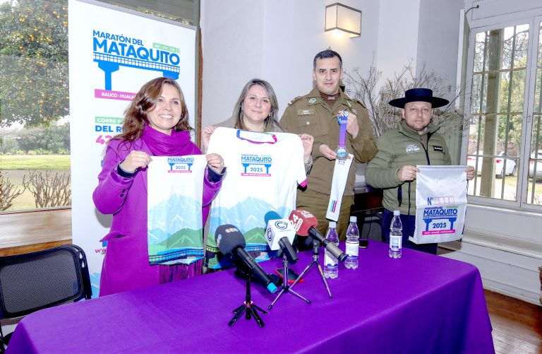 Presentan el Maratón del Mataquito