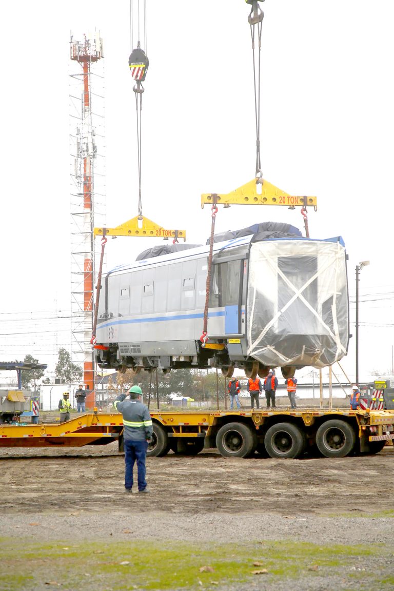 Llegó el último tren que mejorará el servicio del Ramal Talca-Constitución