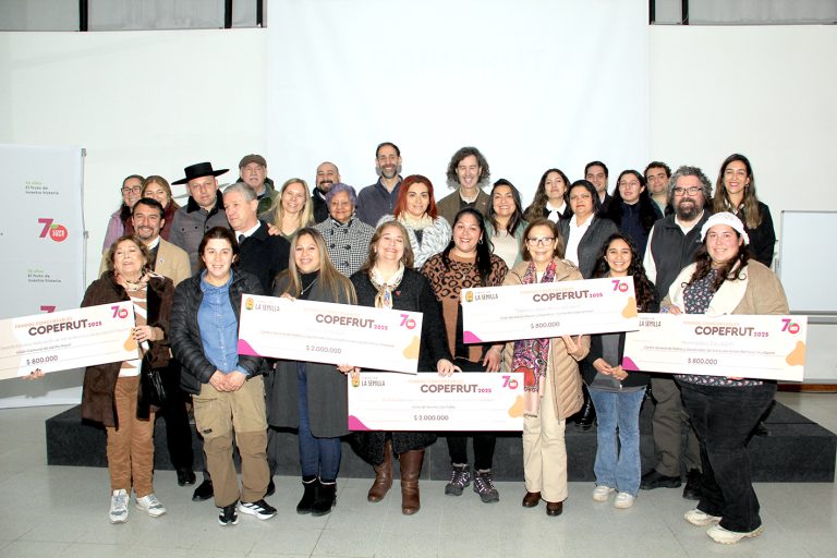 Copefrut benefició a organizaciones sociales y vecinales a través de fondo concursable
