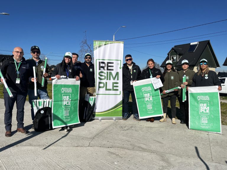 En septiembre comenzará el reciclaje de  vidrios en el 50% de las casas de Curicó