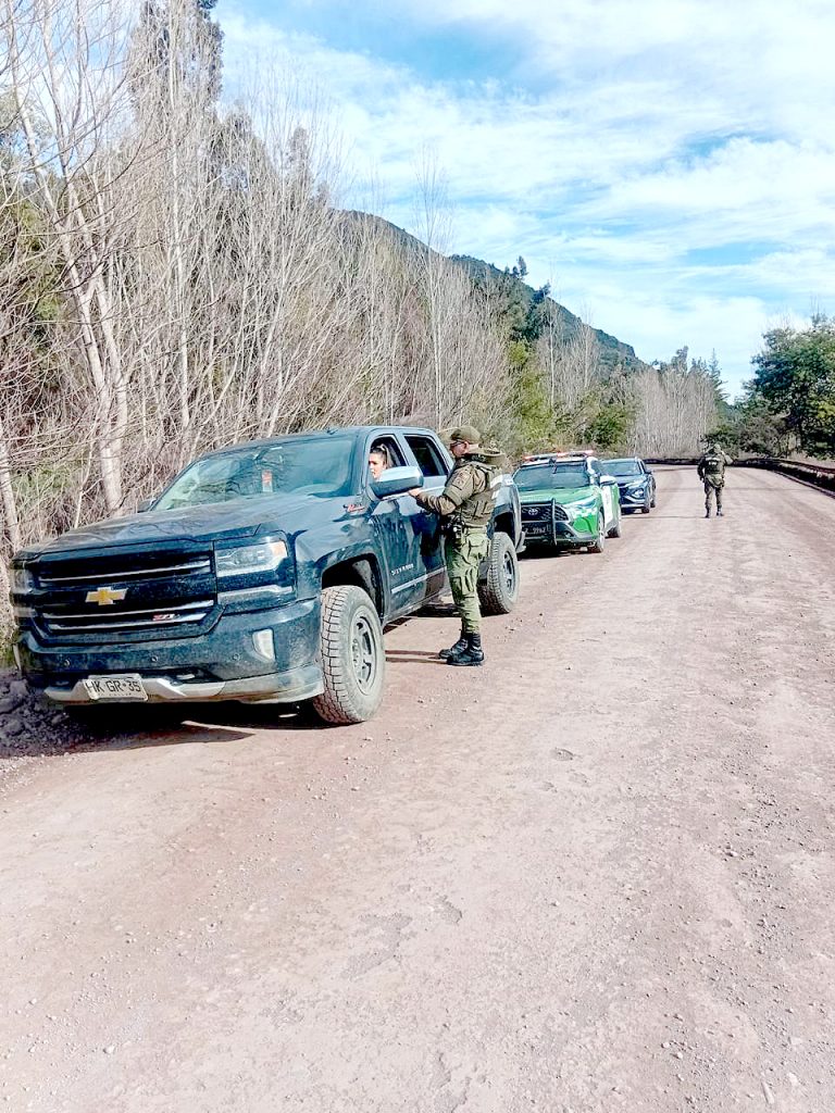Llaman a la comunidad a no visitar zona  precordillerana para evitar accidentes