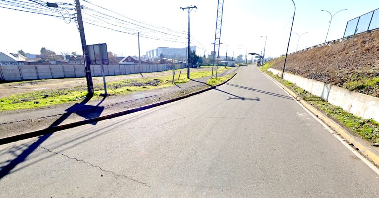 Se viene construcción de caletera de acceso al Hospital de Curicó