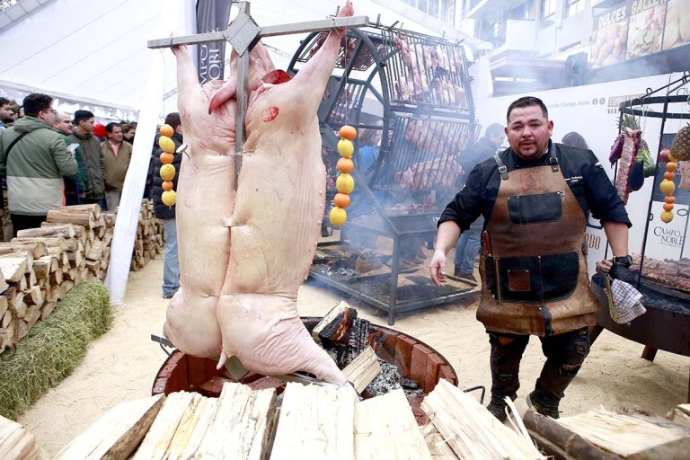 El Maule se volcó a la Plaza de Talca y repletó la Fiesta Costumbrista del Chancho