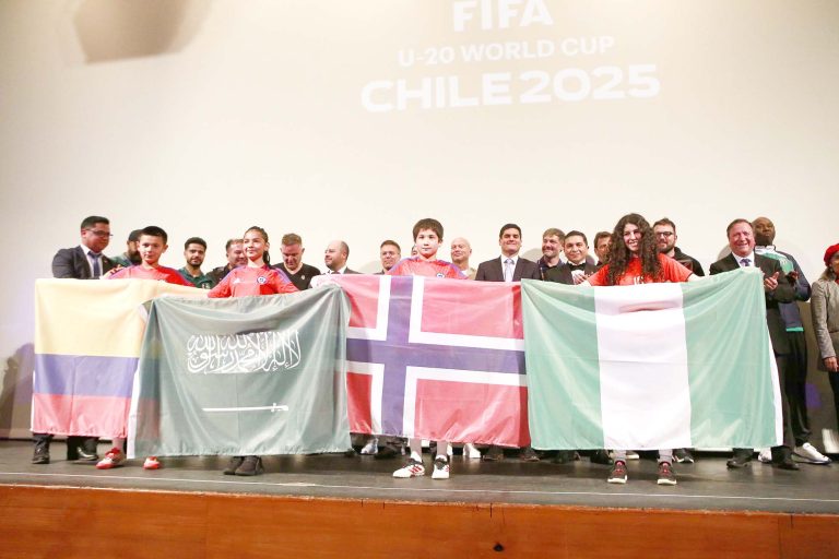 Memorable gala talquina para dar la bienvenida  al Mundial Sub-20