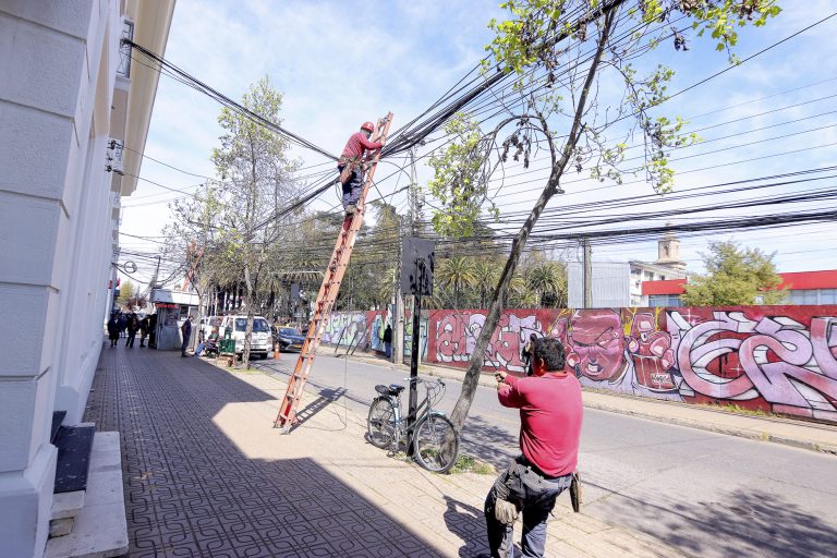 La zona céntrica tendrá la prioridad: Se espera que en noviembre comience proceso de retiro de cables