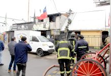 Voluntarios de cuatro compañías de Bomberos combatieron incendio