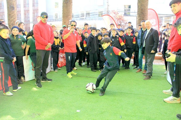 Curicó vibró con el Fan Fest del Mundial Sub-20