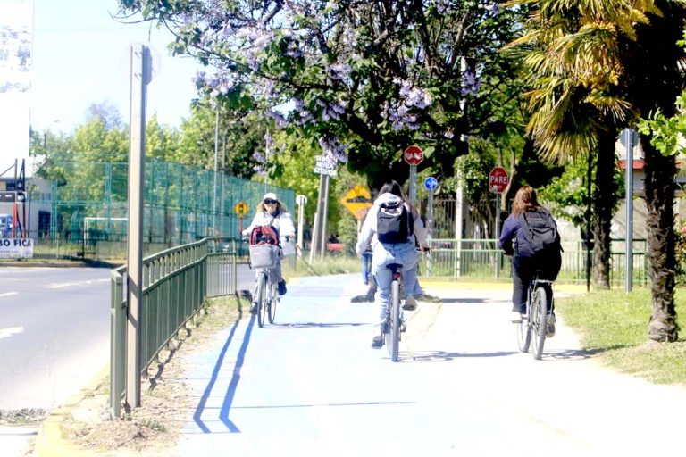 Talca posee 83,7 kilómetros de ciclovías