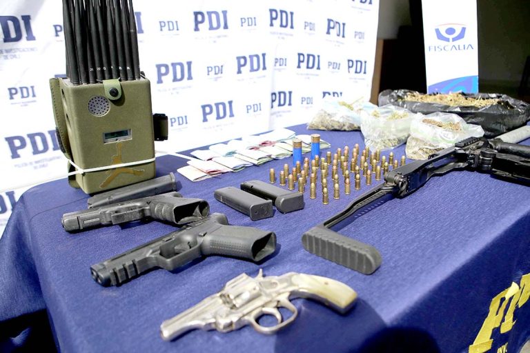 ¡Golpe a la delincuencia! Desarticulan banda criminal dedicada a robos con violencia y narcotráfico en el Maule