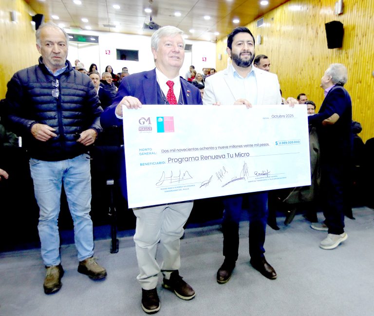 Entregan recursos para renovar  la locomoción colectiva