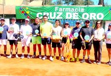 Tenistas dieron brillo a la final de la “Copa Gloria Cabello Oyarzún”