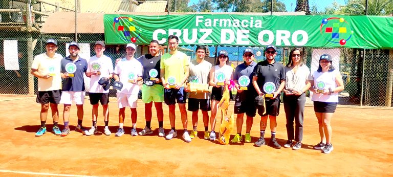 Tenistas dieron brillo a la final de  la “Copa Gloria Cabello Oyarzún”