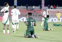 Nigeria impuso su fuerza y en la agonía derrotó 3-2 a Arabia Saudita en el mejor partido jugado en Talca