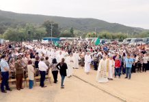 Más de 4 mil fieles participaron en la eucaristía por el centenario de la diócesis de talca