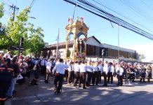 Masiva participación de fieles en la Procesión de la Virgen del Carmen