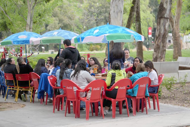 Cuatrocientas mil visitas ha tenido el Parque Río Claro de Talca que se consolida como epicentro recreativo