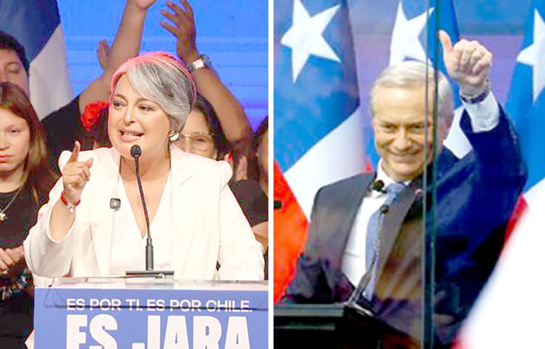 Jeannette Jara y José Antonio Kast pasaron a segunda vuelta presidencial