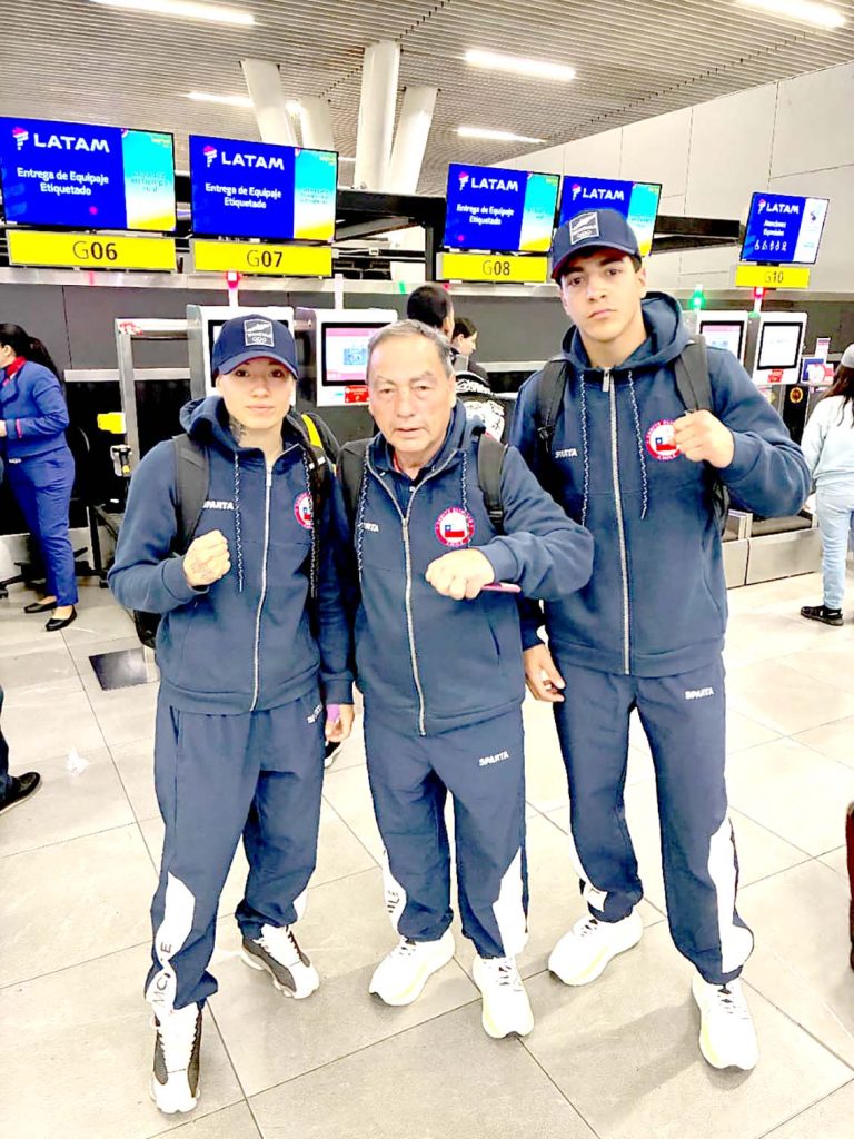 Daniel “Curicó” Canales y dos púgiles viajaron a Perú