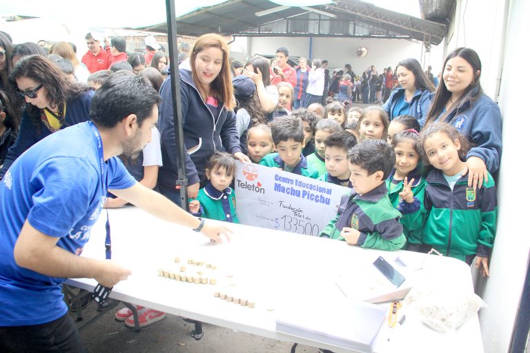 Primeras donaciones maulinas para la Teletón corrieron por cuenta  de los más pequeños