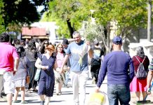 Miles de maulinos visitaron parques y cementerios para honrar a sus difuntos