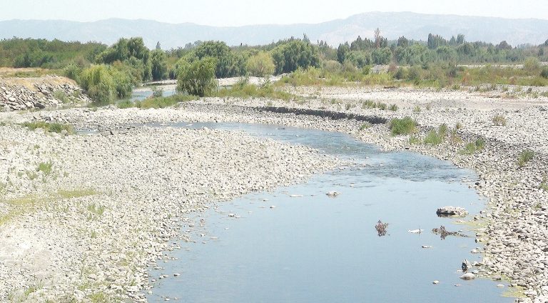 Advierten importante disminución en  caudales de ríos Lontué y Mataquito