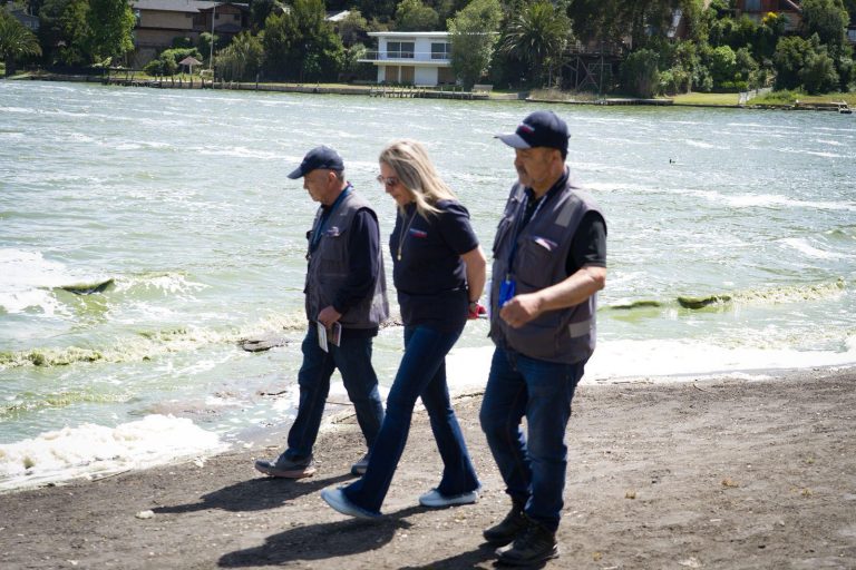 Supervisan cumplimiento de “zona de riesgo sanitario” en el Lago Vichuquén