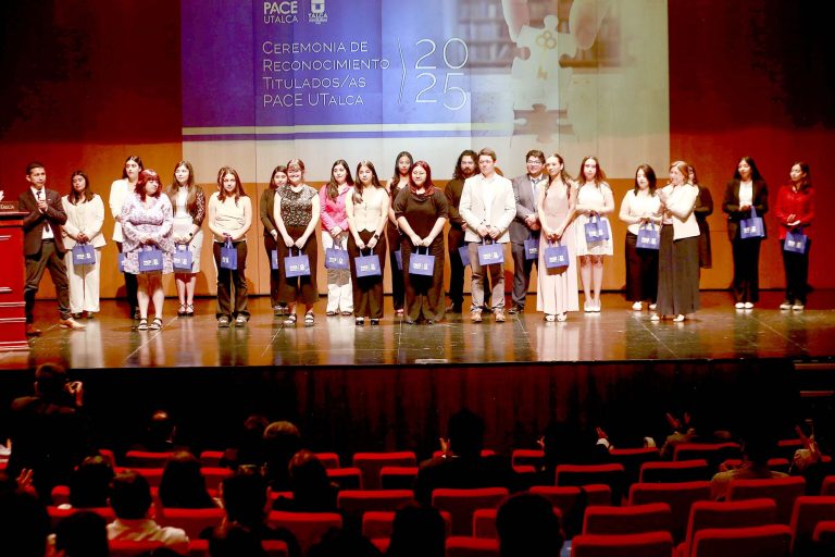 Universidad de Talca  celebra titulación de  alumnos ingresados a través del programa PACE