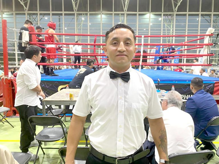 Hugo “León” Rojas:  Entre las cuerdas se desplaza como árbitro del boxeo amateur