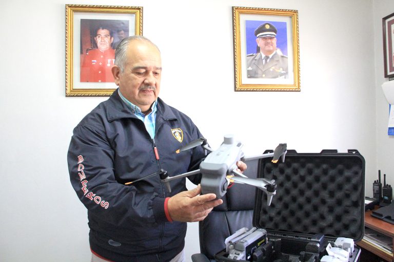 Bomberos adquiere dron para abordar emergencias
