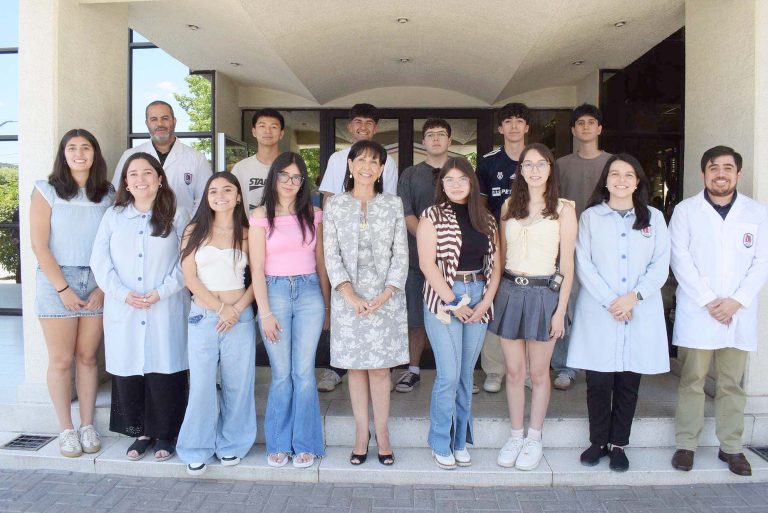 “Aquí en Talca somos el único colegio que está dentro de los  50 mejores en los  resultados de la PAES”