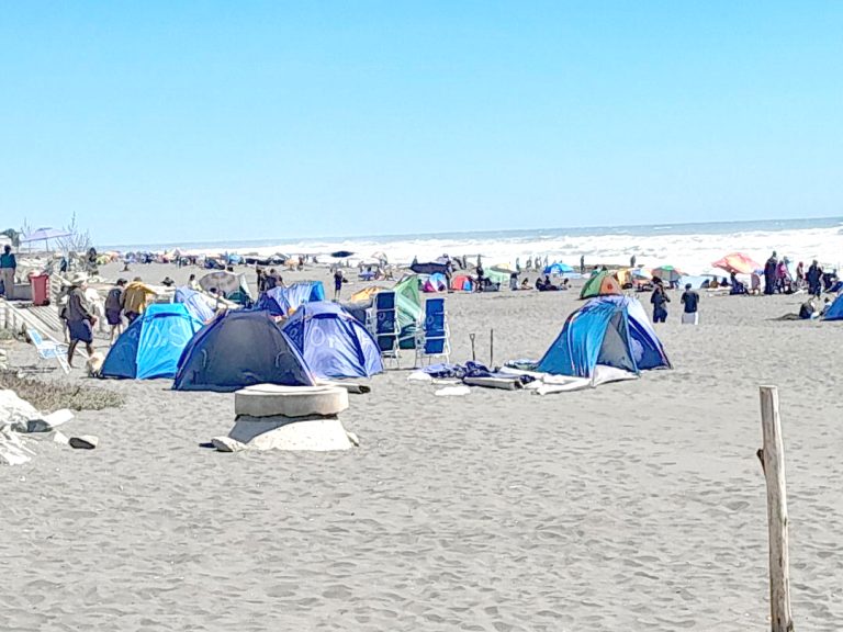 Veraneantes se volcaron a la costa curicana