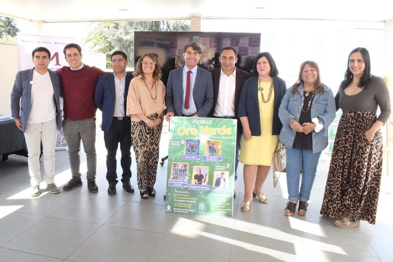 Alcalde de Empedrado lanzó Festival  Oro Verde en el Gobierno del Maule