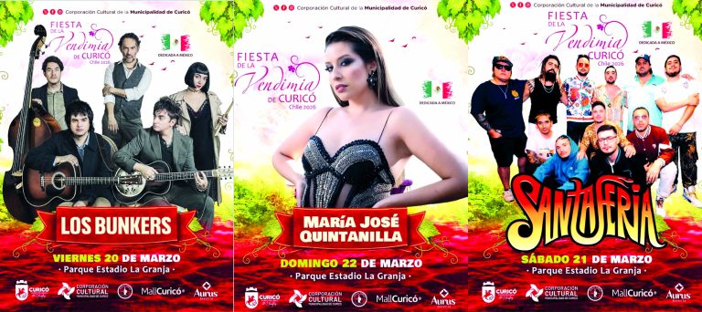 Santa Feria, Pedro Aznar, María José Quintanilla, Los Bunkers y Jorge Alis, entre los artistas para la Vendimia 2026