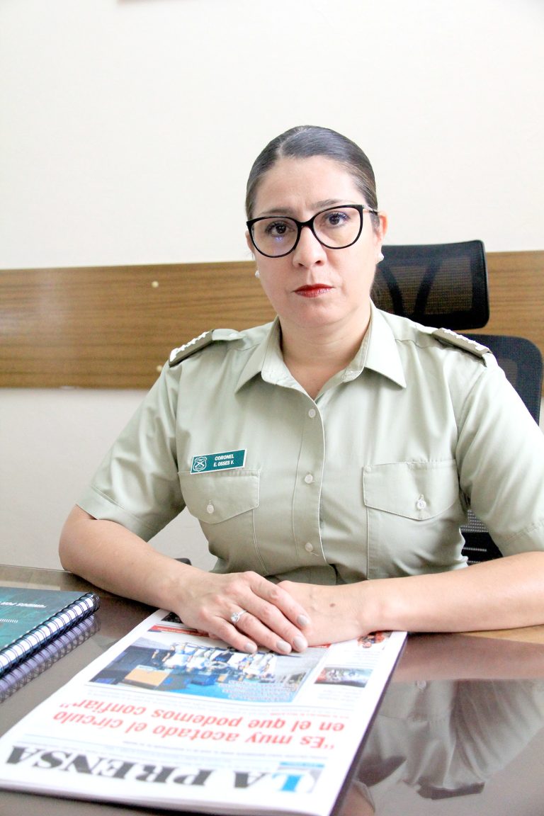 “Vamos a procurar y a hacer todos los esfuerzos para que Carabineros combata el crimen organizado y la delincuencia para que tengamos una provincia tranquila